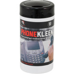 Read Right PhoneKleen Wet Wipes, Cloth, 5 x 6, 50/Tub View Product Image