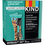 KIND Nuts and Spices Bar, Dark Chocolate Almond Mint, 1.4 oz Bar, 12/Box View Product Image