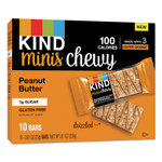 KIND Minis Chewy, Peanut Butter, 0.81 oz 10/Pack View Product Image