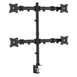 Kantek Articulating Multiple Monitor Arms for Four Monitors, Desk Mount View Product Image