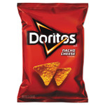 Doritos Nacho Cheese Tortilla Chips, 1.75 oz Bag, 64/Carton View Product Image