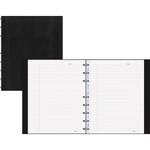 Blueline MiracleBind Notebook, 1 Subject, Medium/College Rule, Black Cover, 9.25 x 7.25, 75 Sheets View Product Image
