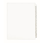 Avery Preprinted Legal Exhibit Side Tab Index Dividers, Avery Style, 25-Tab, 201 to 225, 11 x 8.5, White, 1 Set, (1338) View Product Image