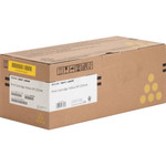 Ricoh 407656 Toner, 6000 Page-Yield, Yellow View Product Image