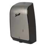 Scott Electronic Skin Care Dispenser, 1200 mL, 7.3" x 4" x 11.7", Brushed Metallic View Product Image