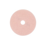 3M Ultra High-Speed Eraser Floor Burnishing Pad 3600, 27" Diameter, Pink, 5/Carton View Product Image