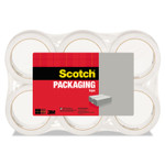 Scotch 3350 General Purpose Packaging Tape, 3" Core, 2.83" x 54.6 yds, Clear, 6/Pack View Product Image