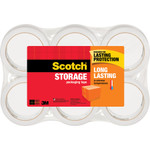 Scotch Storage Tape, 3" Core, 1.88" x 54.6 yds, Clear, 6/Pack View Product Image