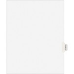 Avery-Style Preprinted Legal Side Tab Divider, Exhibit Q, Letter, White, 25/Pack, (1387) View Product Image