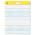 Post-it Easel Pads Super Sticky Self-Stick Wall Pad, Primary Rule, 20 x 23, White, 20 Sheets/Pad, 2 Pads/Pack View Product Image