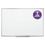 Mead Dry-Erase Board, Melamine Surface, 36 x 24, Silver Aluminum Frame View Product Image