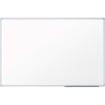 Mead Dry-Erase Board, Melamine Surface, 48 x 36, Silver Aluminum Frame View Product Image