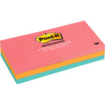 Post-it Notes Original Pads in Cape Town Colors, 3 x 3, Lined, 100-Sheet, 6/Pack View Product Image