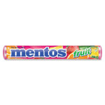 Mentos Chewy Mints, 1.32 oz, Mixed Fruit, 15 Rolls/Box View Product Image