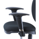 Safco Adjustable T-Pad Arms for Metro Series Extended-Height Chairs, Black/Chrome View Product Image