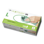 Medline Aloetouch 3G Synthetic Exam Gloves - CA Only, Green, Large, 100/Box View Product Image