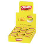 Carmex Moisturizing Lip Balm, Original Flavor, 0.25 oz Jar, 12/Box View Product Image