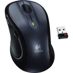 Logitech M510 Wireless Mouse, 2.4 GHz Frequency/30 ft Wireless Range, Right Hand Use, Dark Gray View Product Image
