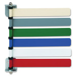 Medline Room ID Flag System, 6 Flags, Primary Colors View Product Image