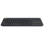 Logitech Wireless Touch Keyboard K400 Plus, Black View Product Image