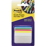 Post-it Tabs 2" Angled Tabs, Lined, 1/5-Cut Tabs, Assorted Primary Colors, 2" Wide, 24/Pack View Product Image