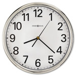 Howard Miller Hamilton Wall Clock, 12" Overall Diameter, Silver Case, 1 AA (sold separately) View Product Image