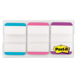 Post-it Tabs 1" Tabs, 1/5-Cut Tabs, Lined, Assorted Pastels, 1" Wide, 66/Pack View Product Image