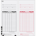 Lathem Time Time Card for Lathem Model 7000E, Numbered 1-100, Two-Sided, 100/Pack View Product Image