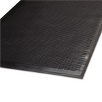 Guardian Clean Step Outdoor Rubber Scraper Mat, Polypropylene, 36 x 60, Black View Product Image