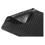 Guardian Flex Step Rubber Anti-Fatigue Mat, Polypropylene, 24 x 36, Black View Product Image