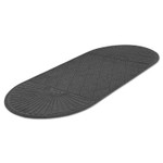 Guardian EcoGuard Diamond Floor Mat, Double Fan, 36 x 96, Charcoal View Product Image