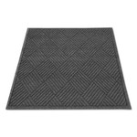 Guardian EcoGuard Diamond Floor Mat, Rectangular, 36 x 48, Charcoal View Product Image