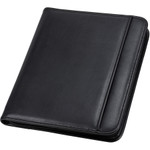Samsill Professional Zippered Pad Holder, Pockets/Slots, Writing Pad, Black View Product Image