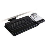 3M Knob Adjust Keyboard Tray With Highly Adjustable Platform, Black View Product Image