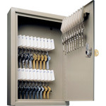 SteelMaster Uni-Tag Key Cabinet, 30-Key, Steel, Sand, 8 x 2 5/8 x 12 1/8 View Product Image