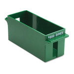 MMF Industries Porta-Count System Extra-Capacity Rolled Coin Plastic Storage Tray, Green View Product Image