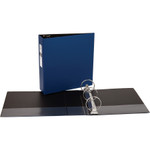 Avery Economy Non-View Binder with Round Rings, 3 Rings, 3" Capacity, 11 x 8.5, Blue, (3601) View Product Image
