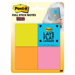 Post-it Notes Super Sticky Full Adhesive Notes, 2 x 2, Assorted Rio de Janeiro Colors, 25-Sheet, 8/Pack View Product Image