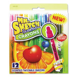 Mr. Sketch Scented Crayons, Assorted, 12/Pack View Product Image
