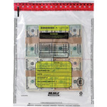 MMF Industries 12 Bundle Capacity Tamper-Evident Cash Bags, 20 x 24, Clear, 250 Bags/Box View Product Image