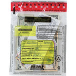 MMF Industries Tamper-Evident Deposit/Cash Bags, Plastic, 9 x 12, Clear, 100 Bags/Box View Product Image