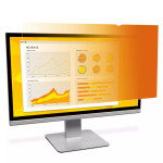 3M Gold Frameless Privacy Filter for 24" Widescreen Monitor, 16:10 Aspect Ratio View Product Image