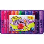 Mr. Sketch Scented Gel Crayons, Assorted, 12/Pack View Product Image