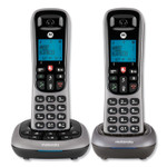 Motorola MTRCD400 Series Digital Cordless Telephone with Answering Machine, 2 Handsets View Product Image