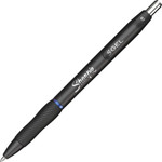 Sharpie S-Gel S-Gel Retractable Gel Pen, Medium 0.7 mm, Blue Ink, Black Barrel, Dozen View Product Image