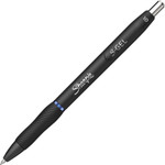 Sharpie S-Gel S-Gel Retractable Gel Pen, Bold 1 mm, Blue Ink, Black Barrel, Dozen View Product Image