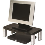 3M Extra-Wide Adjustable Monitor Stand, 20 x  12 x 1 to 5 7/8, Black View Product Image