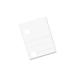Pacon Composition Paper, 5-Hole, 8 x 10.5, Wide/Legal Rule, 500/Pack View Product Image