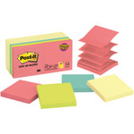 Post-it Pop-up Notes Original Pop-up Notes Value Pack, 3 x 3, Canary Yellow/Cape Town, 100-Sheet View Product Image