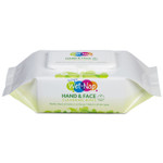 Wet-Nap Hands and Face Cleansing Wipes, 7 x 6, White, Fragrance-Free, 110/Pack View Product Image